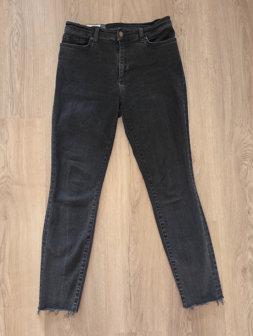 Marine Layer Blk High Skinny Jeans 27 Normcore Minimal Grunge Cottage Casual